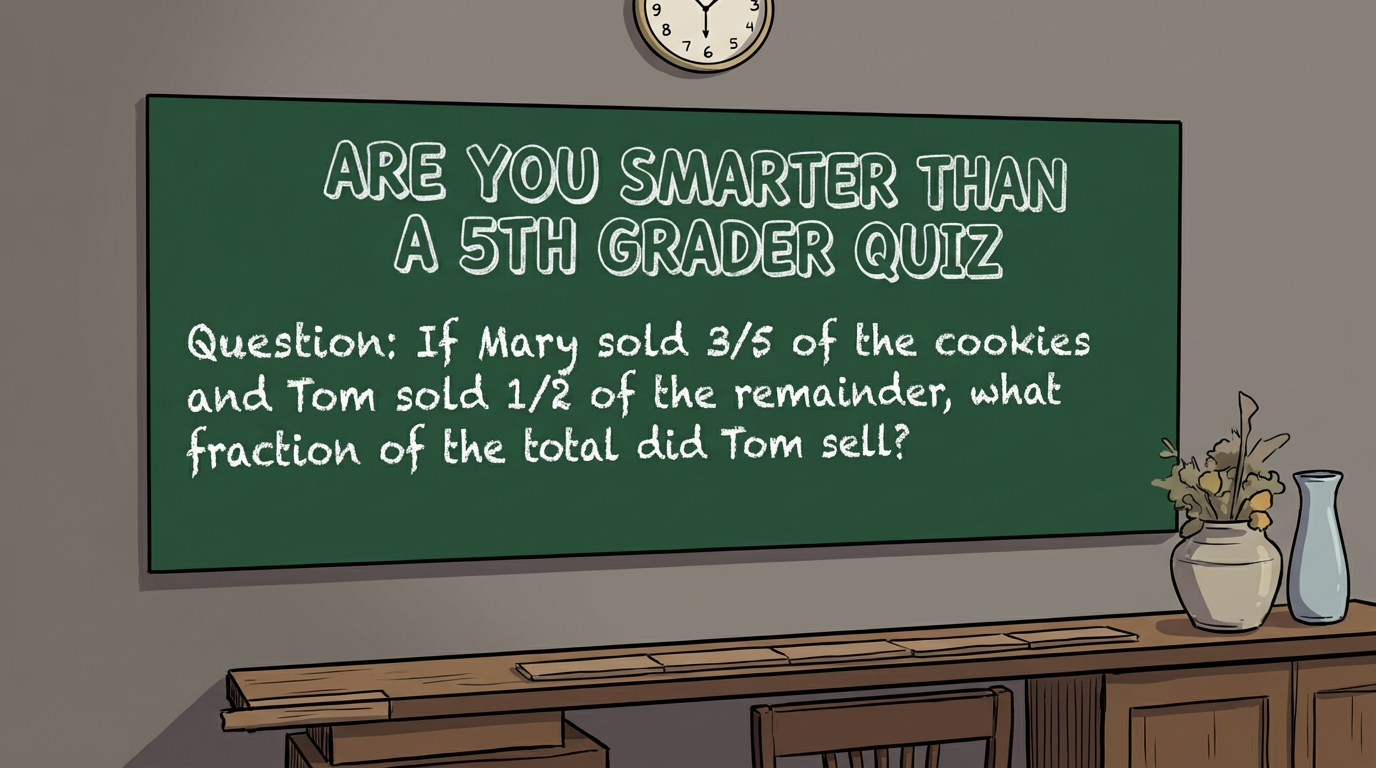 Are You Smarter Than A 5th Grader Quiz