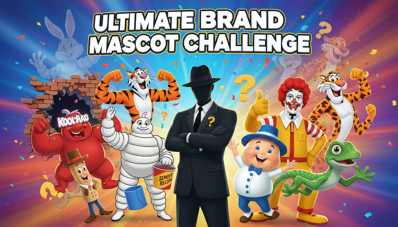 Ultimate Brand Mascot Challenge: 20 Icons!